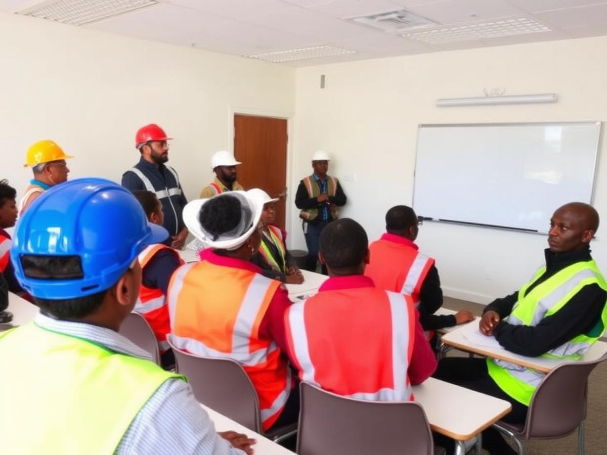 QCTO accredited safety training classroom